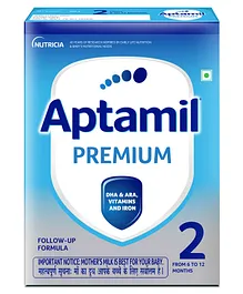 0 to 6 month, Aptamil is loaded with macro and micronutrients like Calcium...